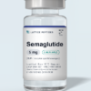 Semaglutide research peptide vial with lot-verified label — Lattice Peptides