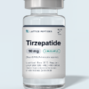 Tirzepatide research peptide vial with lot-verified label — Lattice Peptides